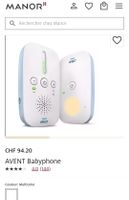 Babyphone Philips Avent SCD503/26 état neuf complet