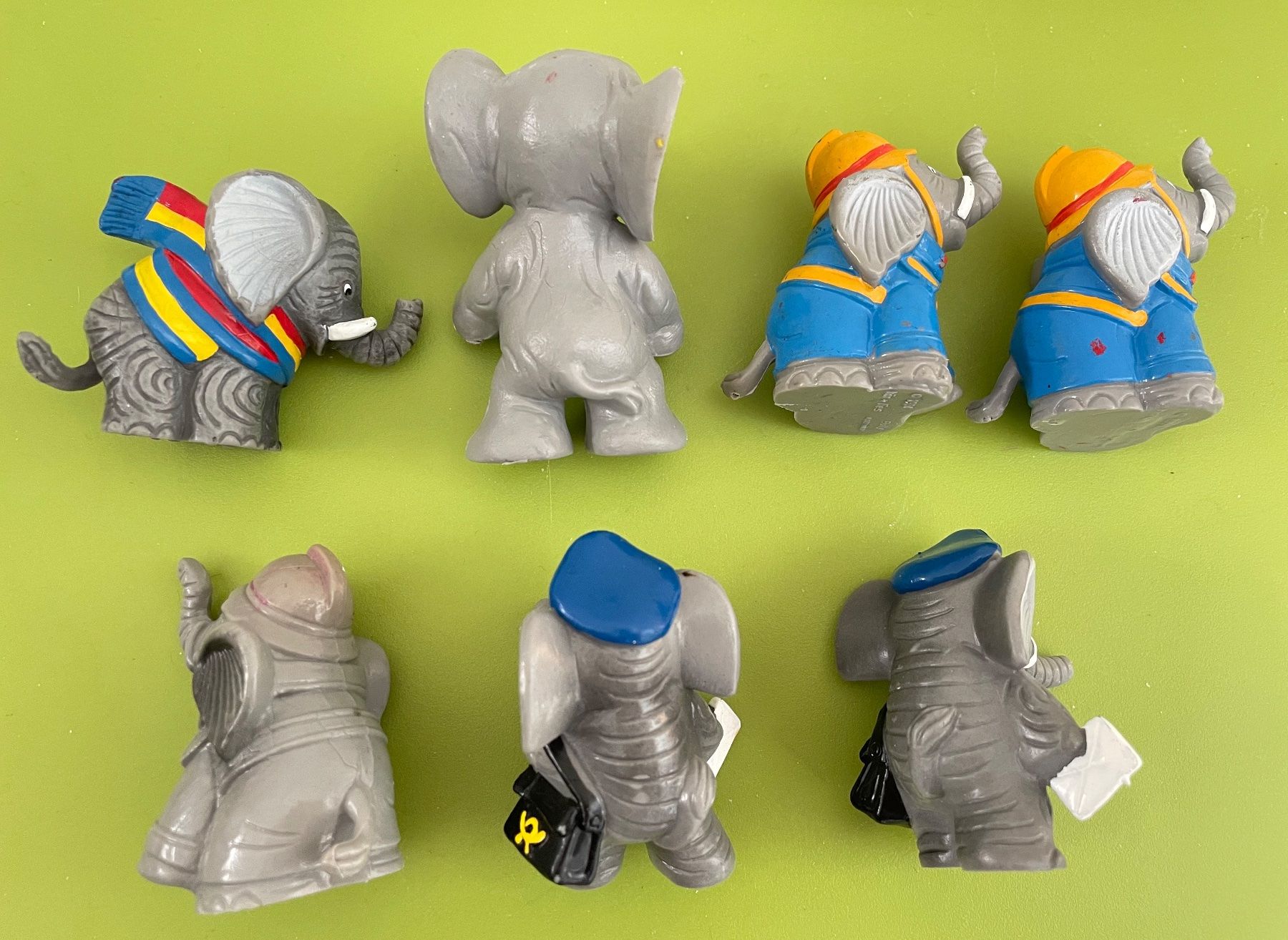 Bullyland Statuette: 7x Elefant Benjamin Blümchen & Bim Grossohr Comic Figur 1984 – Usato da Gossau SG venduto da entwederoder 3