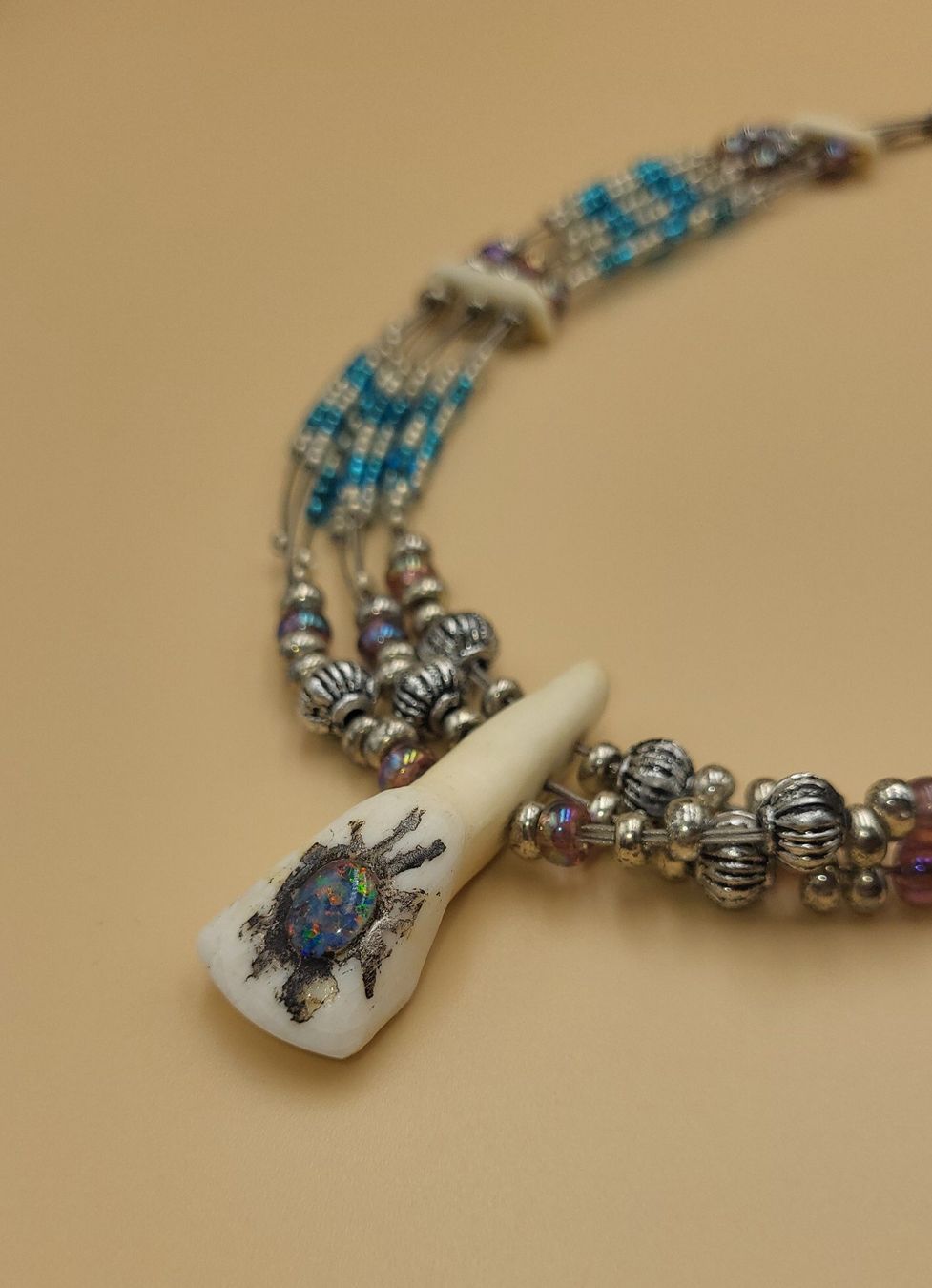 Catenine: UNIKAT Collier Mit Opal Anhänger – Usato da Wald ZH venduto da SwissPawnshop 4
