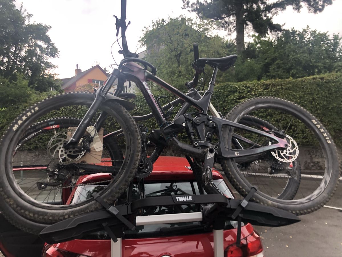 Sonstiges Zubehör: Biketräger Thule outway platform 2 – Gebraucht aus Zürich von mlbotey 3
