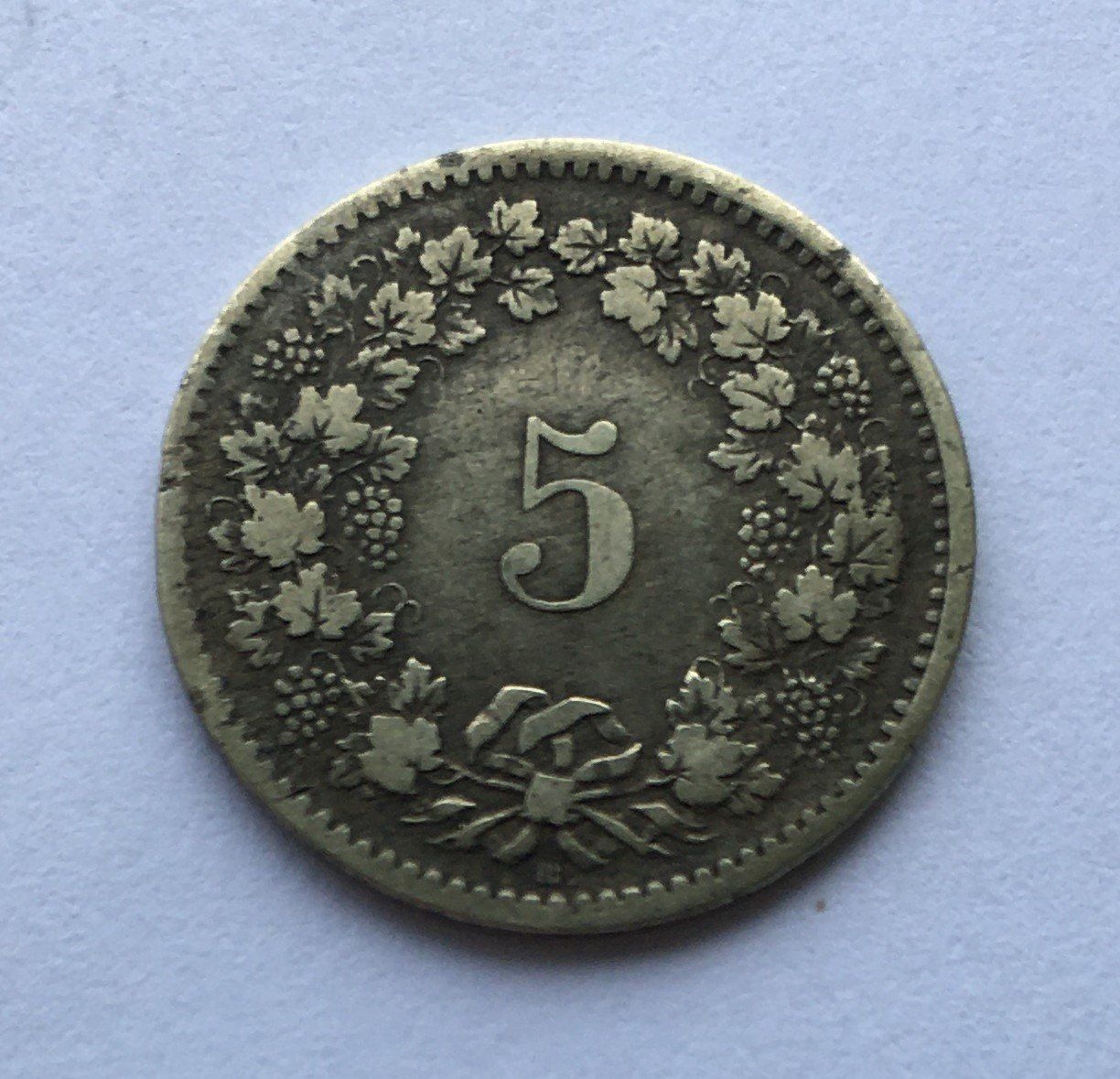 Toutes les monnaies: 1850 5 Rappen -vz – D'occasion à Kirchberg SG par Zenhad69 2