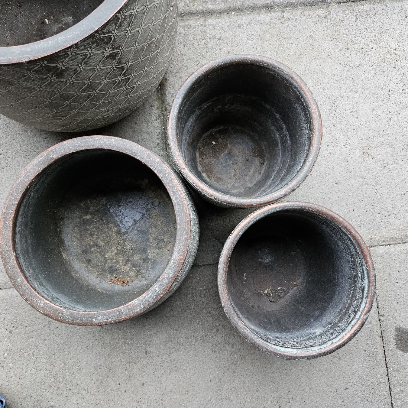 Vasi per fiori: 4 Übertöpfe selten gebraucht – Usato da pfaffhausen venduto da xani01 4