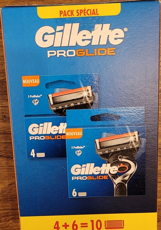 Lot De 16 Lames De Rasoir Gillette Prodline - Lames Jetables Neuves, Peut-être Ouvertes, Idéal Stock
