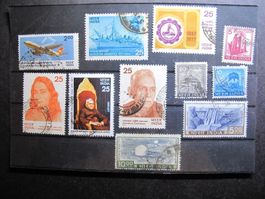 India 1976 / 77 Airbus / Freimarken