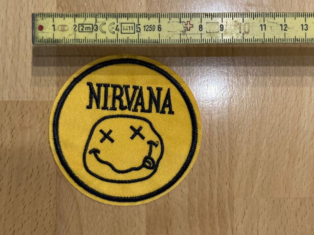 Patches: Nirvana - Patch Sticker Aufnäher Rock Punk Metal 14 – Neu (gemäss Beschreibung) aus Horn von abutre72