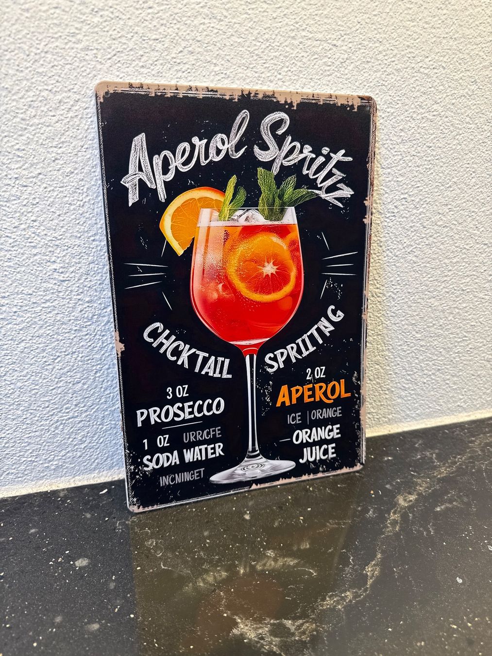 Insegne: METALL SCHILD APEROL SPRITZ / 1 Stück / NEU/ – Nuovo e nell'imballaggio originale da Seon venduto da Aaargauer01 9