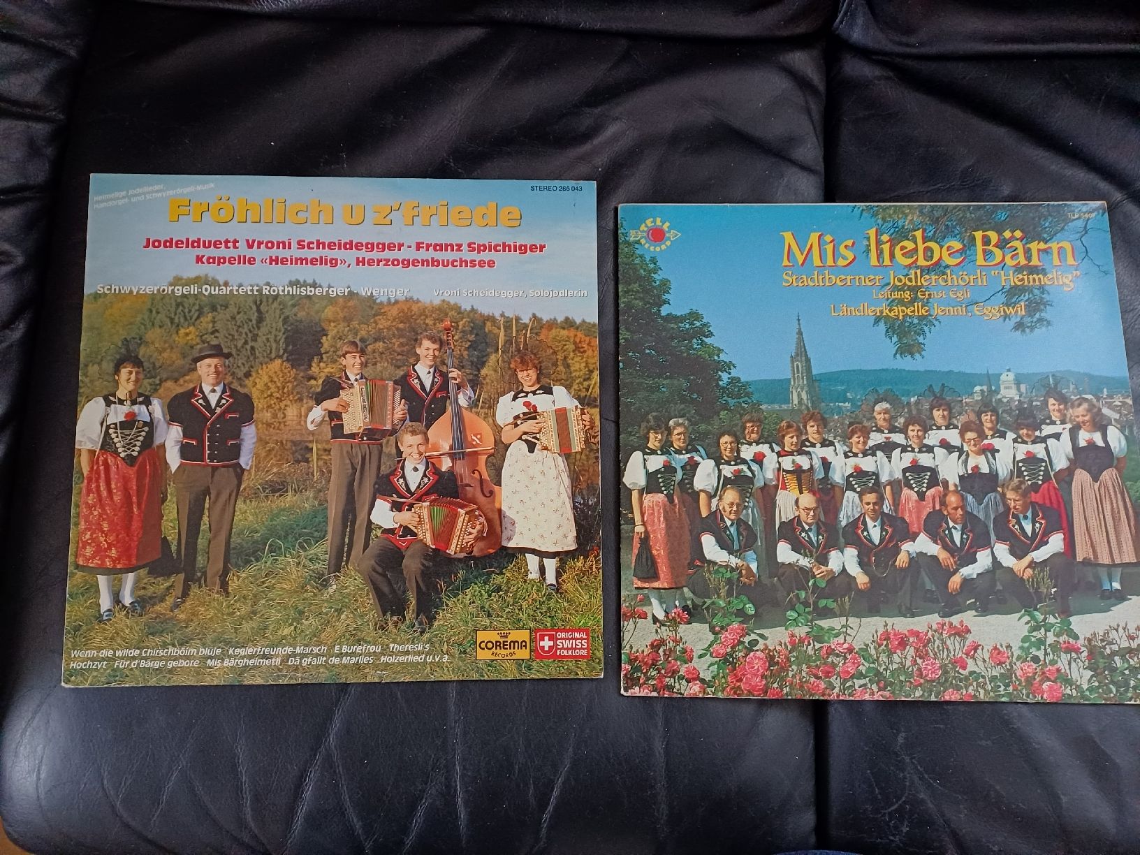 Dischi in vinile: Schallplatten-Sammlung Schweizer Jodelchöre, Folklore 8St. – Usato da Ebersecken venduto da Napf08 5