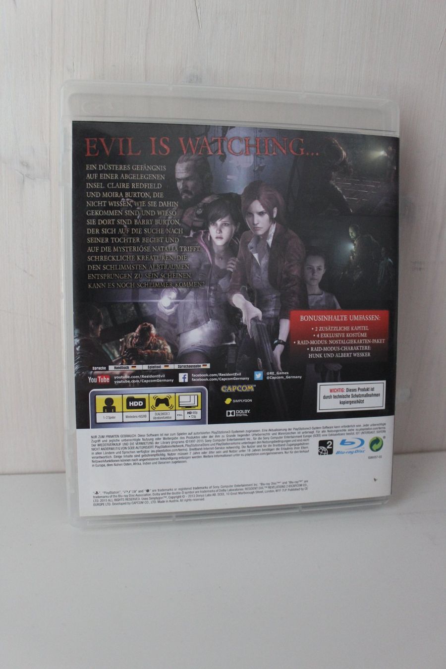 Giochi: Resident Evil Revelations 2 - PS3 / PlayStation 3 – Usato da Ebertswil venduto da Ricogoeritz 1