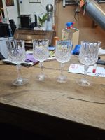 Kristallgläser set 4 Stk. antike Wein Gläser (S)