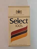 Vintage Select 100’s Streichhölzer Zigarettenpackung RAR !