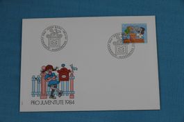 PTT, FDC; Pro Juventute, Kinderbücher,26.11.1984