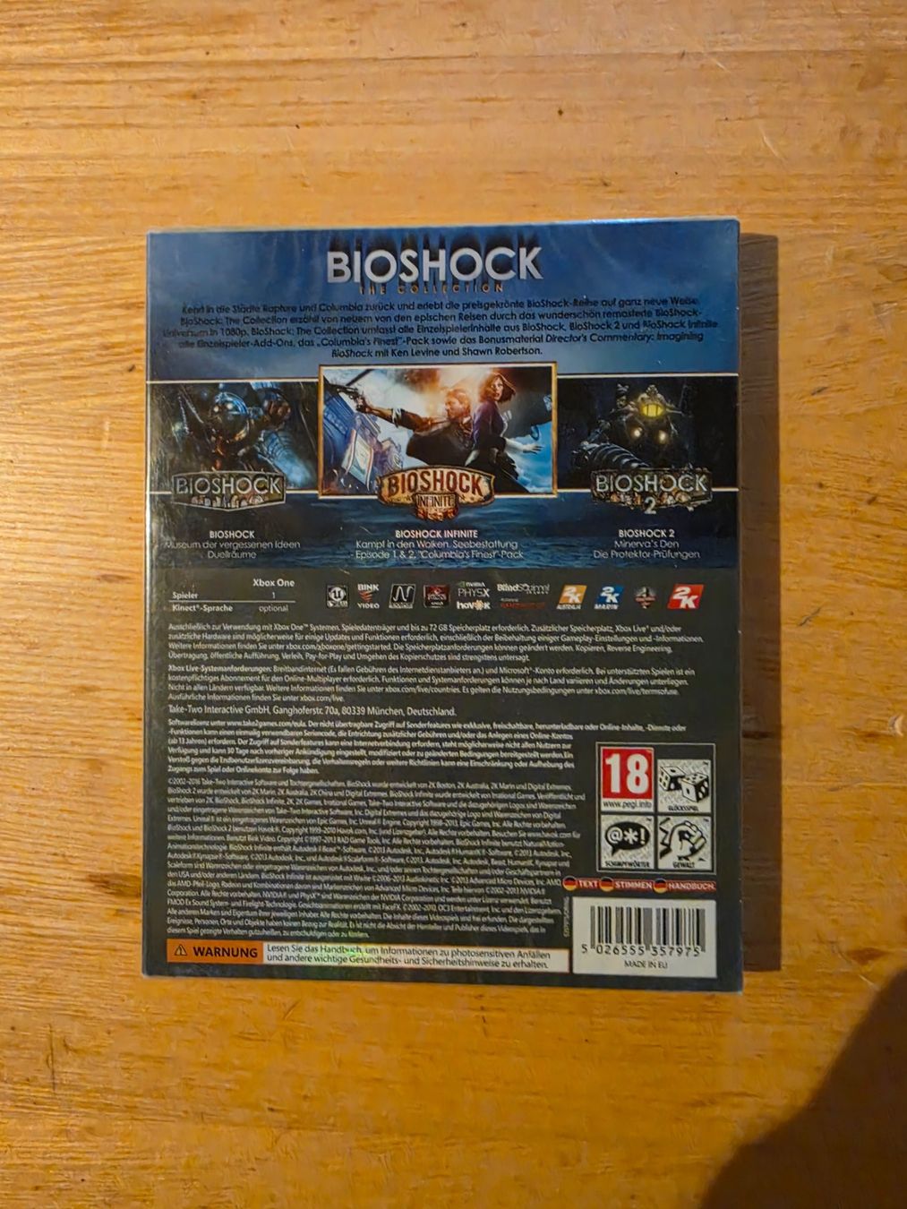 Giochi: Xbox One Bioshock The Collection Neu! – Nuovo e nell'imballaggio originale da triesenberg venduto da wisi369 1