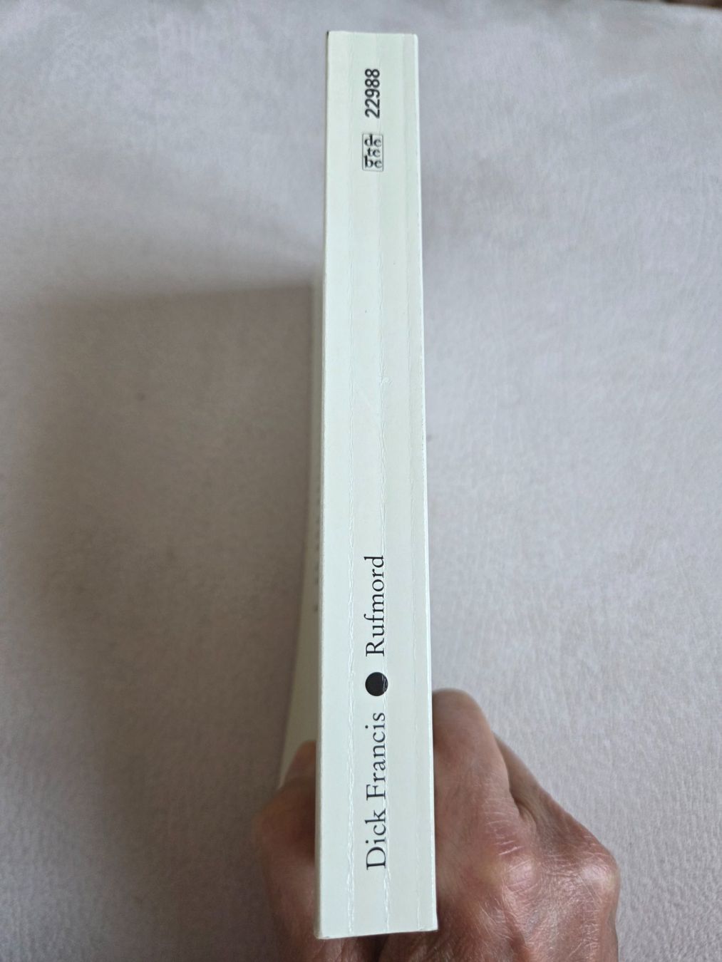 Libri: Dick Francis - Rufmord – Usato da Bergdietikon venduto da Tanne_10 2