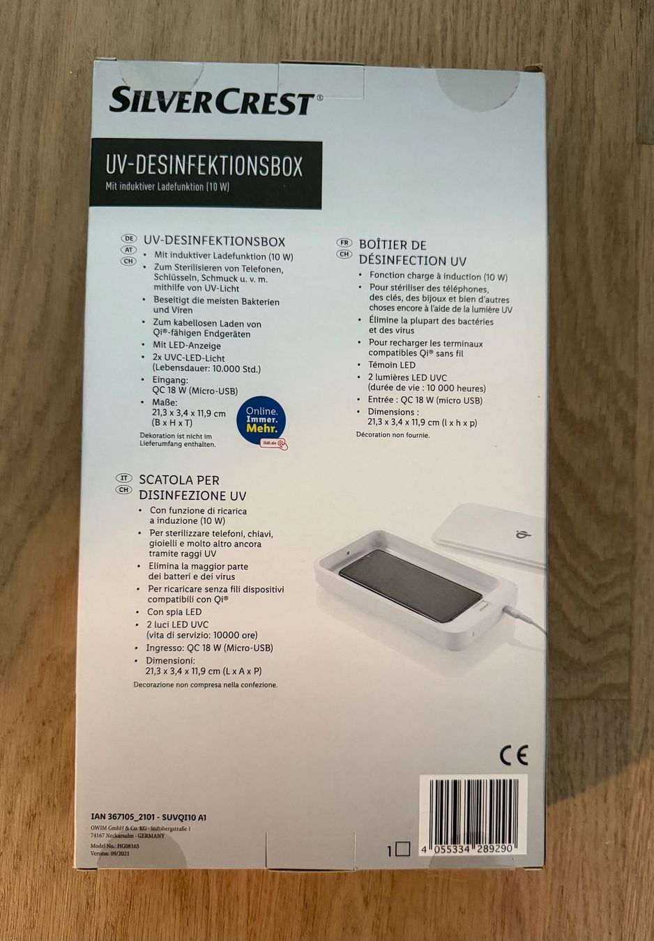 Baby-Mahlzeiten: UV-Desinfektionsbox mit Ladefunktion – Neu (gemäss Beschreibung) aus Volketswil von xenia19986a 1