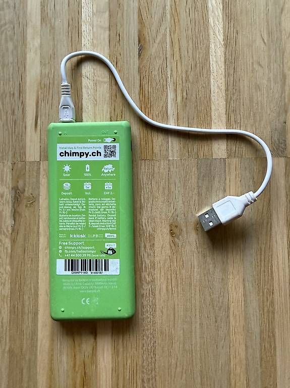 Caricabatterie: Chimpy Powerbank – Usato da Basel venduto da chantalchanelle 1