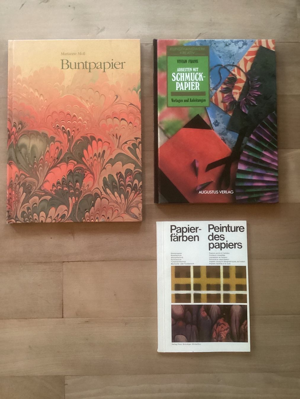 Libri: Bücher zu den Themen Papierfärben, Buntpapiere – Usato da Muttenz venduto da rob_sc8s