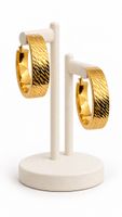 585/14 Karat Gold Creolen NEU