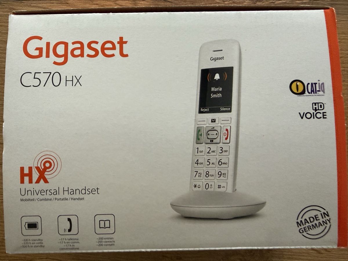 Gigaset Telefoni: Gigaset C570hx – Nuovo e nell'imballaggio originale da Porrentruy venduto da jlo_tt9h