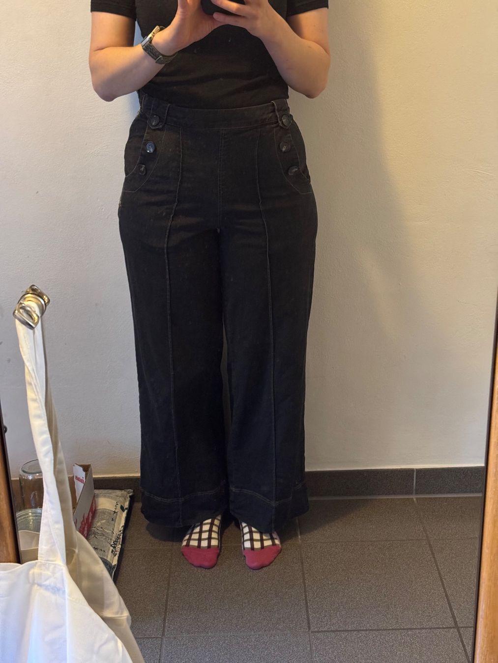 Pantalons: Wunderschöne YeYe-Hose, ca. Grösse S – D'occasion à Wilchingen par nch_r6sh 1