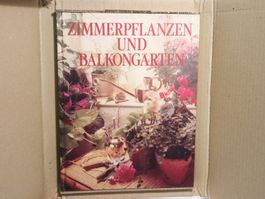 Vintage Buch Zimmerpflanzen und Balkongärten OVP