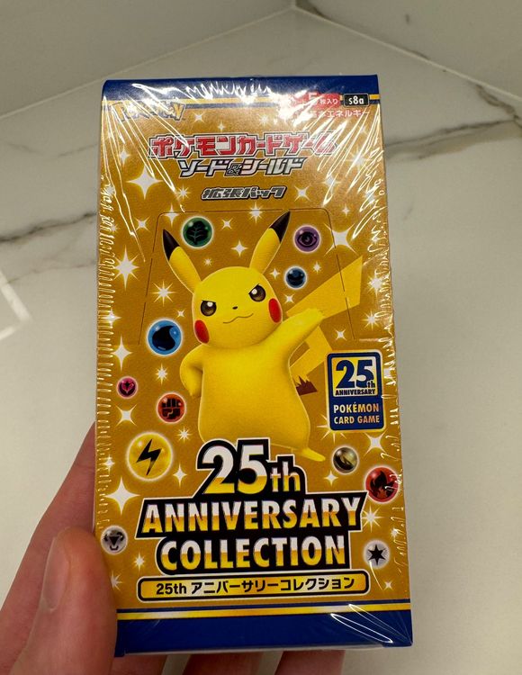 Pokémon Japanese 25th Anniversary Collection S8a Booster Box | Kaufen ...