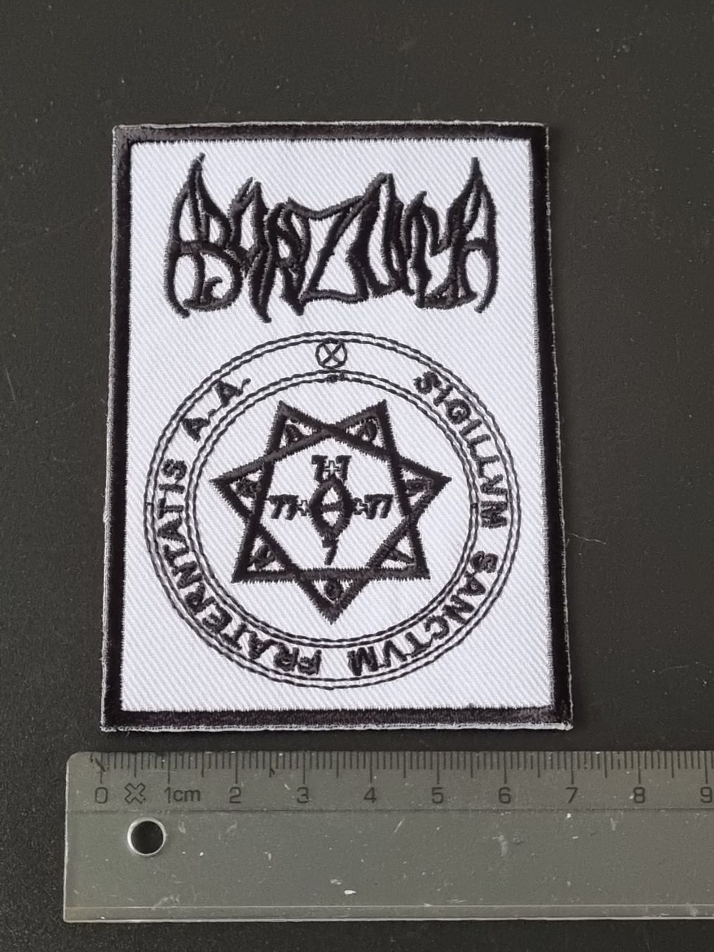 Patches: Burzum - Early Logo, Black Metal – Gebraucht aus Winterthur von Belzarek