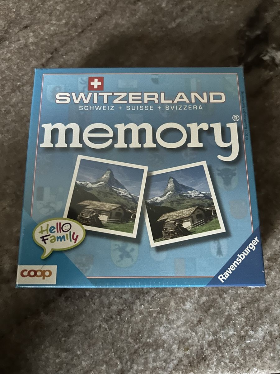 Ravensburger Puzzle: Memory Schweiz Ravensburger Neu – Nuovo e nell'imballaggio originale da möhlin venduto da Caja1
