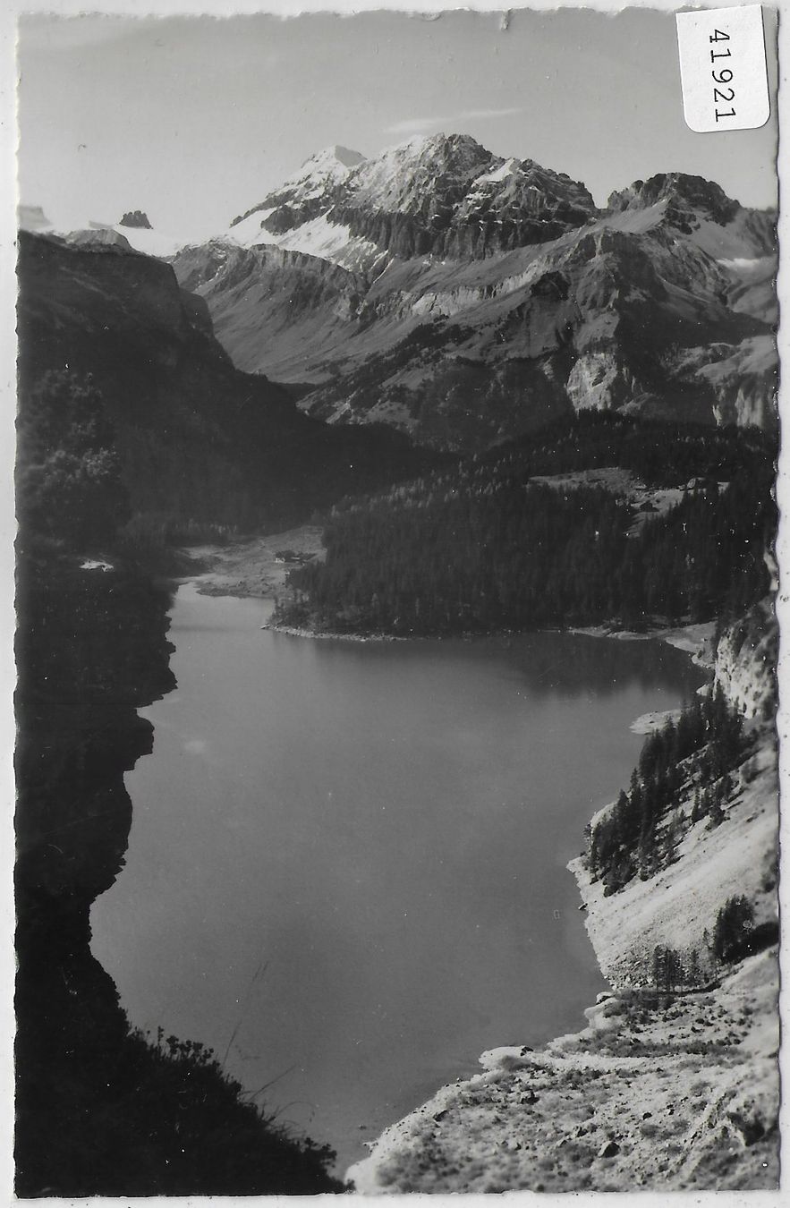 Cartoline postali: Oeschinensee mit Lohner – Usato da Ettingen venduto da Kartenplanet