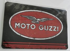 Moto Guzzi  (Blechschild, neu/OVP)