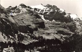 Kiental BE Tschingel und Aermighorn Bergpanorama