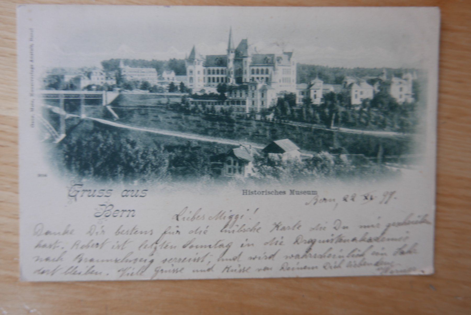 Cartes postales: A.K. BERN  1897 – D'occasion à Rotkreuz par nigal