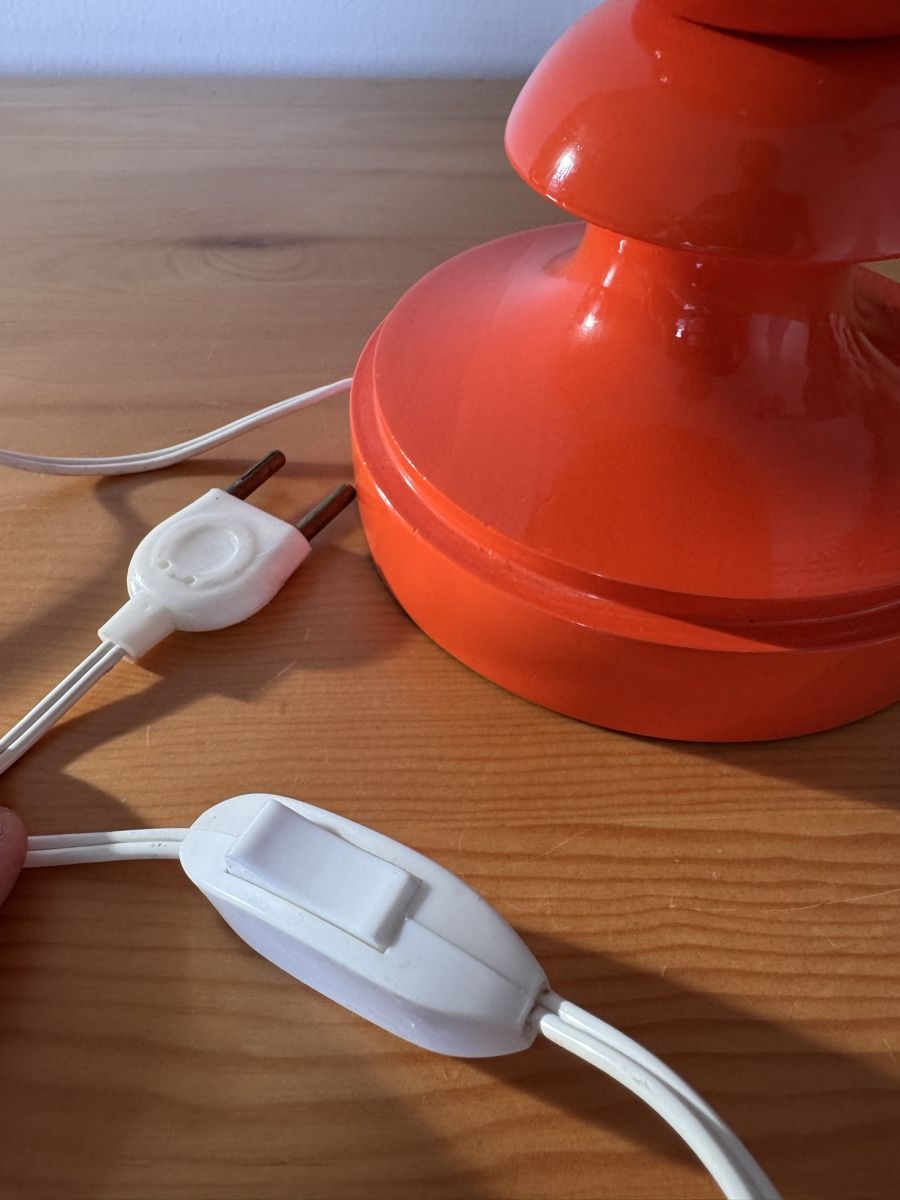 Lampes: Lampe de table Philippe Capelle orange bon état – D'occasion à Vésenaz par ang_5z9t 6