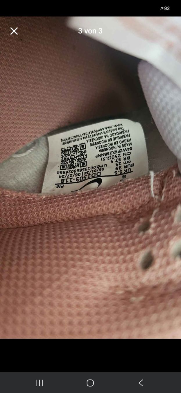Nike Damenschuhe: Nike Sneaker – Gebraucht aus Schwarzenbach SG von est_7h9s 2