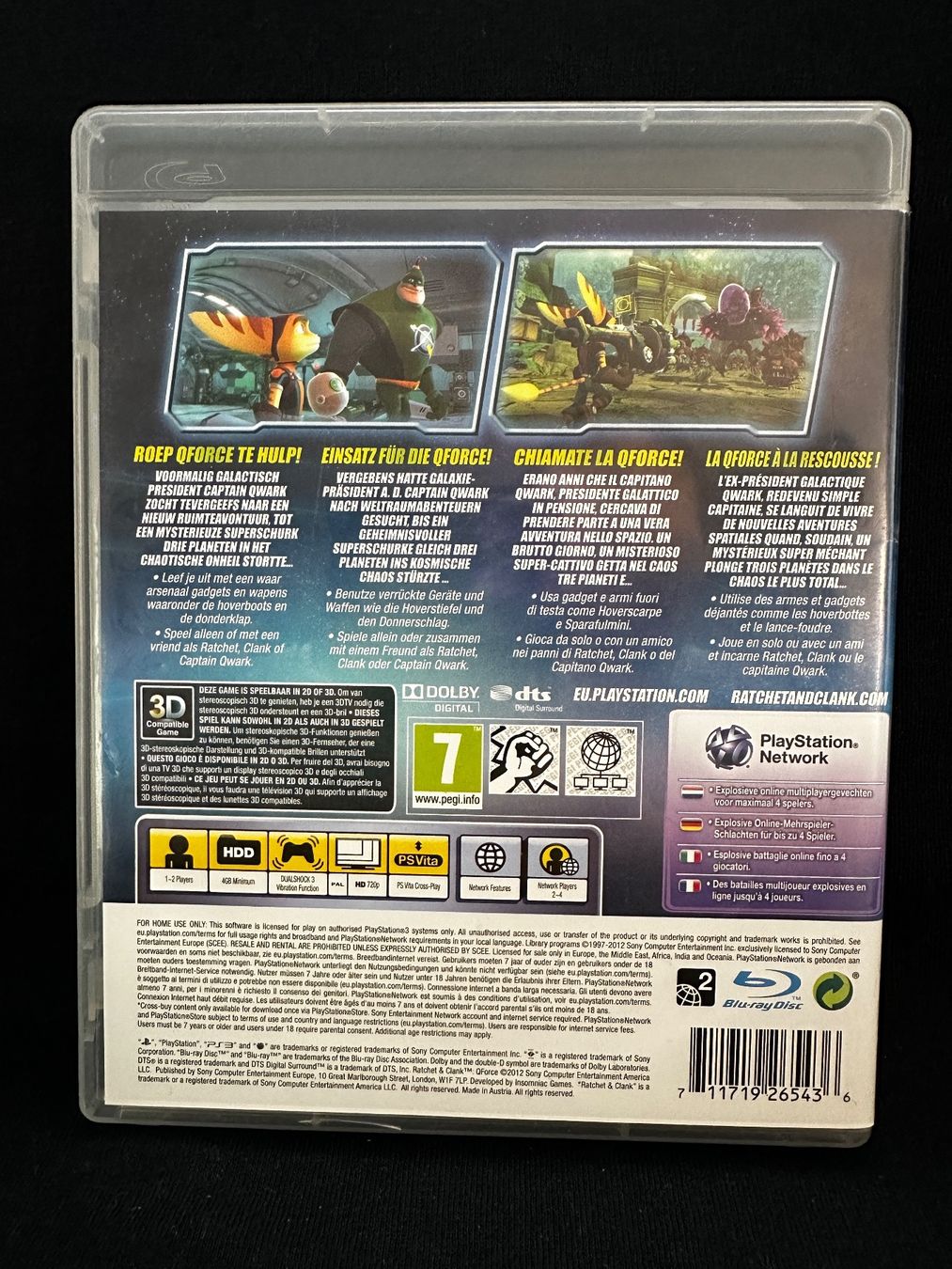 Giochi: Ratchet & Clank QForce I PS3 – Usato da Küssnacht am Rigi venduto da Bionicmax 2
