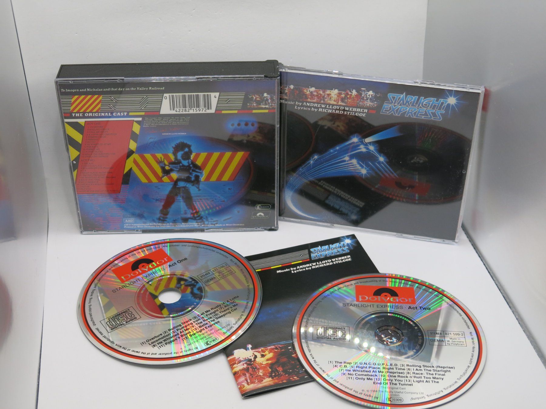 CDs: 2 CD Box Set: Starlight Express Andrew Lloyd Weber – D'occasion à Ernetschwil par luisvonerni