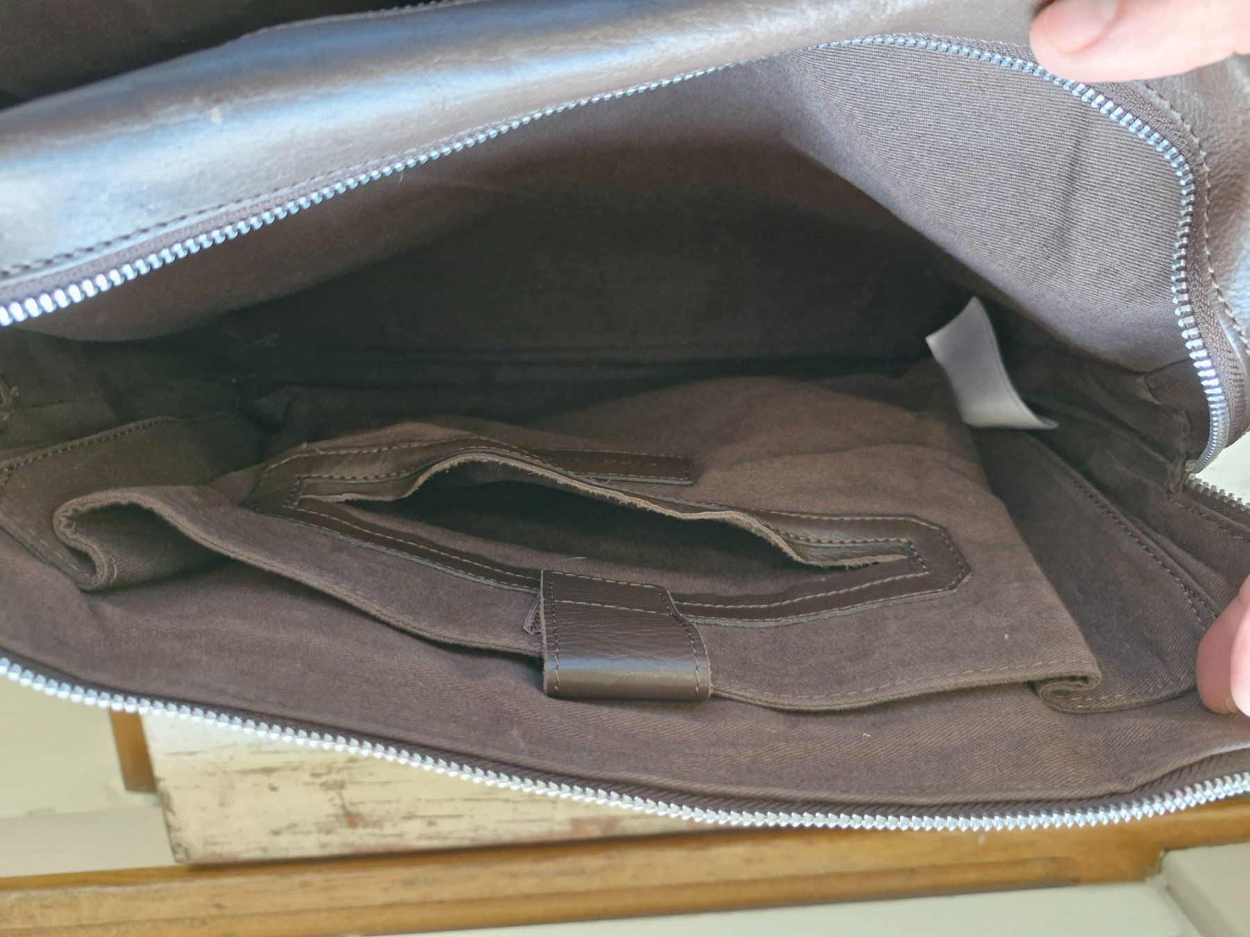 Valises & Sacs: Elegante Ledertasche, braun – D'occasion à Wädenswil par Canubis 4