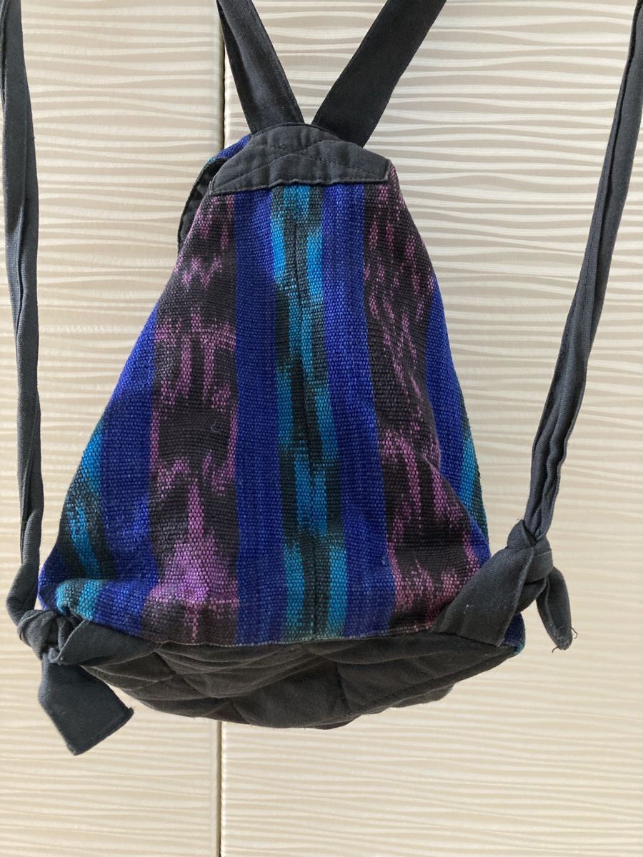 Rucksäcke: Gemusterter Rucksack - klein & praktisch – Gebraucht aus Müntschemier von Karola1986 2