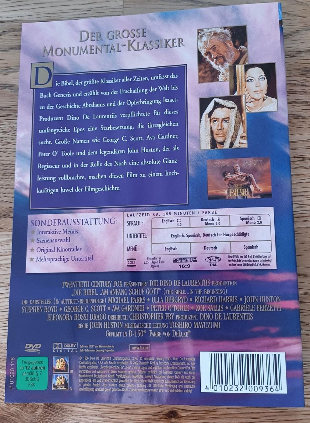 Tutti i DVDs: Die Bibel - DVD- Klassiker! – Usato da Dietikon venduto da Ruempfli 1