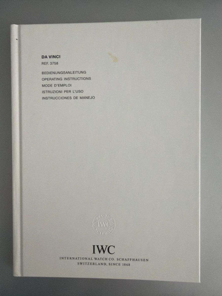 IWC Orologi: Legendäre IWC DA VINCI Ewiger Kalender – Usato da Bern venduto da Nickfabian 8