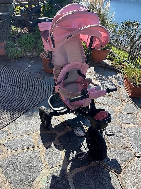 Veicoli per bambini: Triciclo evolutivo rosa  – Usato da Camorino venduto da giu_spa89 1