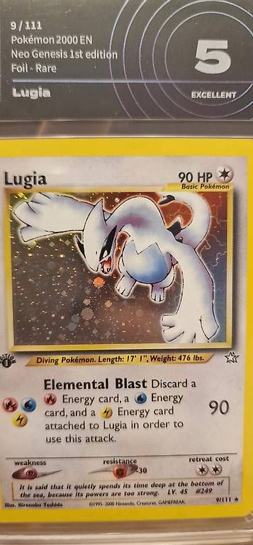 Pokémon Sammelbilder & Trading cards: Carta Pokémon - Lugia – Gebraucht aus Davesco-Soragno von nik_8zdj 1