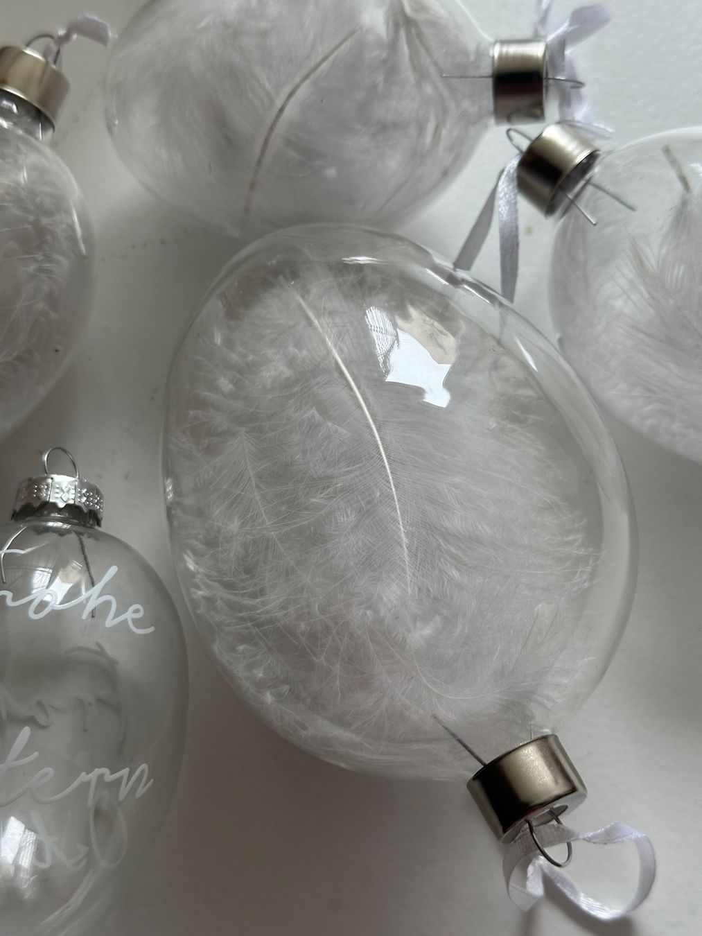 Tutte le decorazioni: 5 Glas Eier Ostern Dekoration – Usato da Domdidier venduto da Lilalu168 2