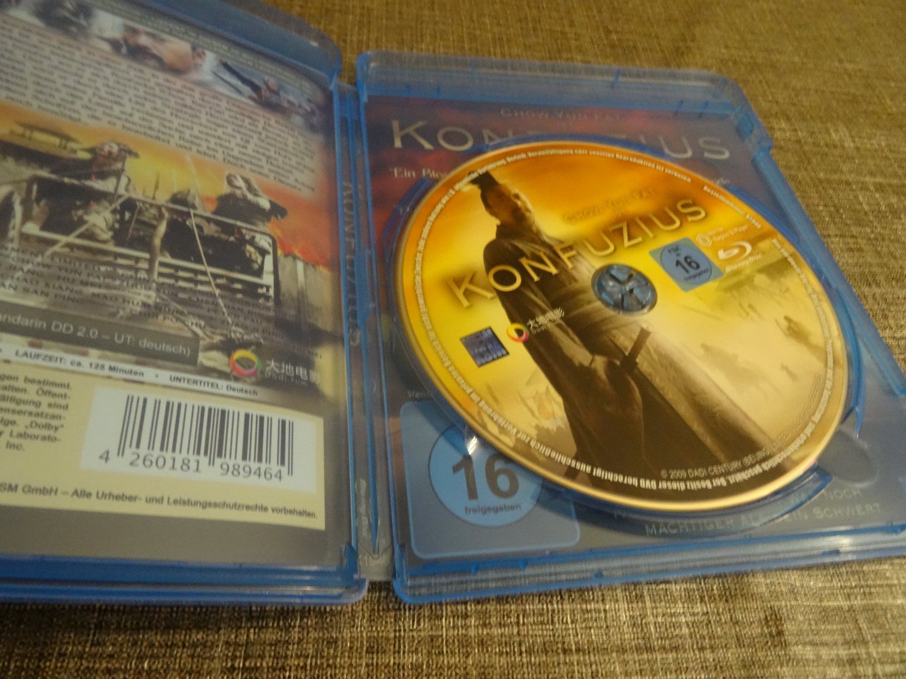 Alle DVDs: Konfuzius - Blu-ray - Chow Yun Fat – Gebraucht aus Olten von Disc-Verkauf 1