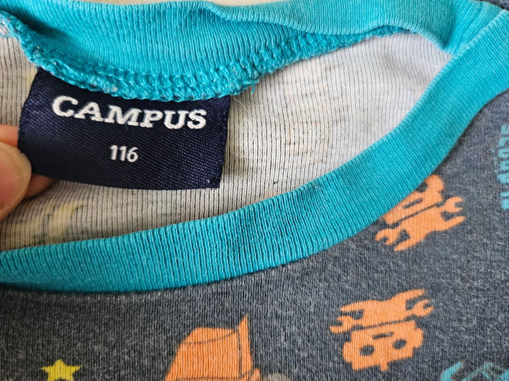 Maglioni & Felpe: Langarm Shirt CAMPUS Gr. 116 Baustelle – Usato da Unterengstringen venduto da saraman 1
