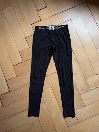 CALVIN KLEIN - lange Unterhose Leggings schwarz XS