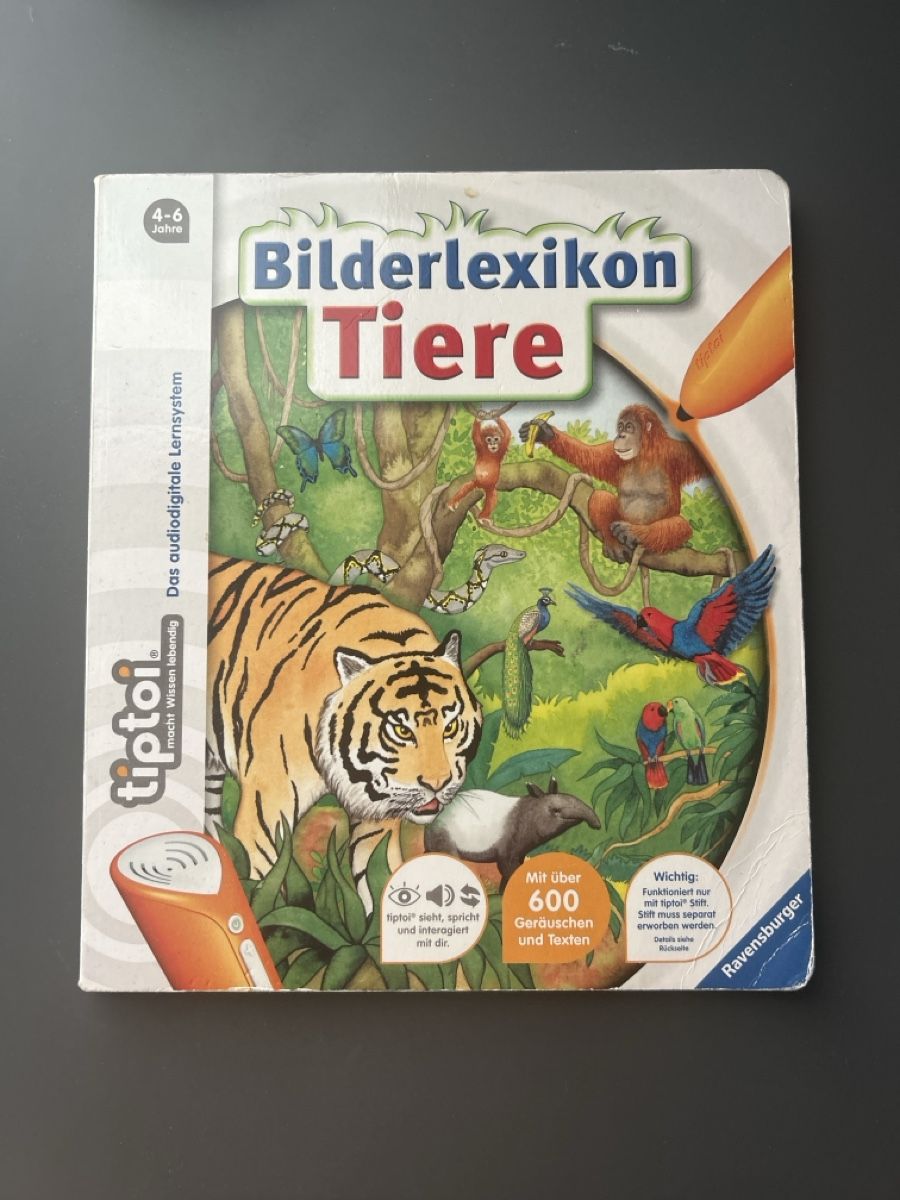Audiolibri: Tiptoi Bilderlexikon Tiere – Usato da Laufen venduto da nightparrot
