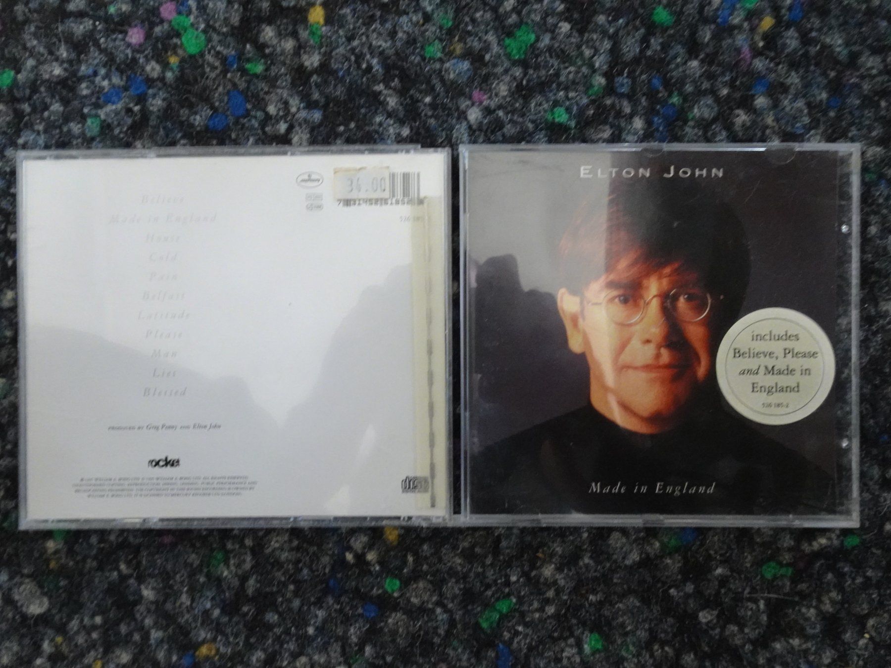 CDs: CD : Elton John – Gebraucht aus Lotzwil von Kiddis