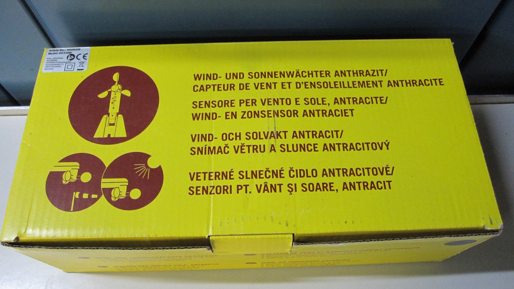 Fumetti: Wind- und Sonnenwächter Anthrazit neu – Nuovo e nell'imballaggio originale da Dotzigen venduto da Coop020 1