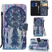 iPhone XS Max Hülle Etui Wallet Case Flip Cover Tasche Coque