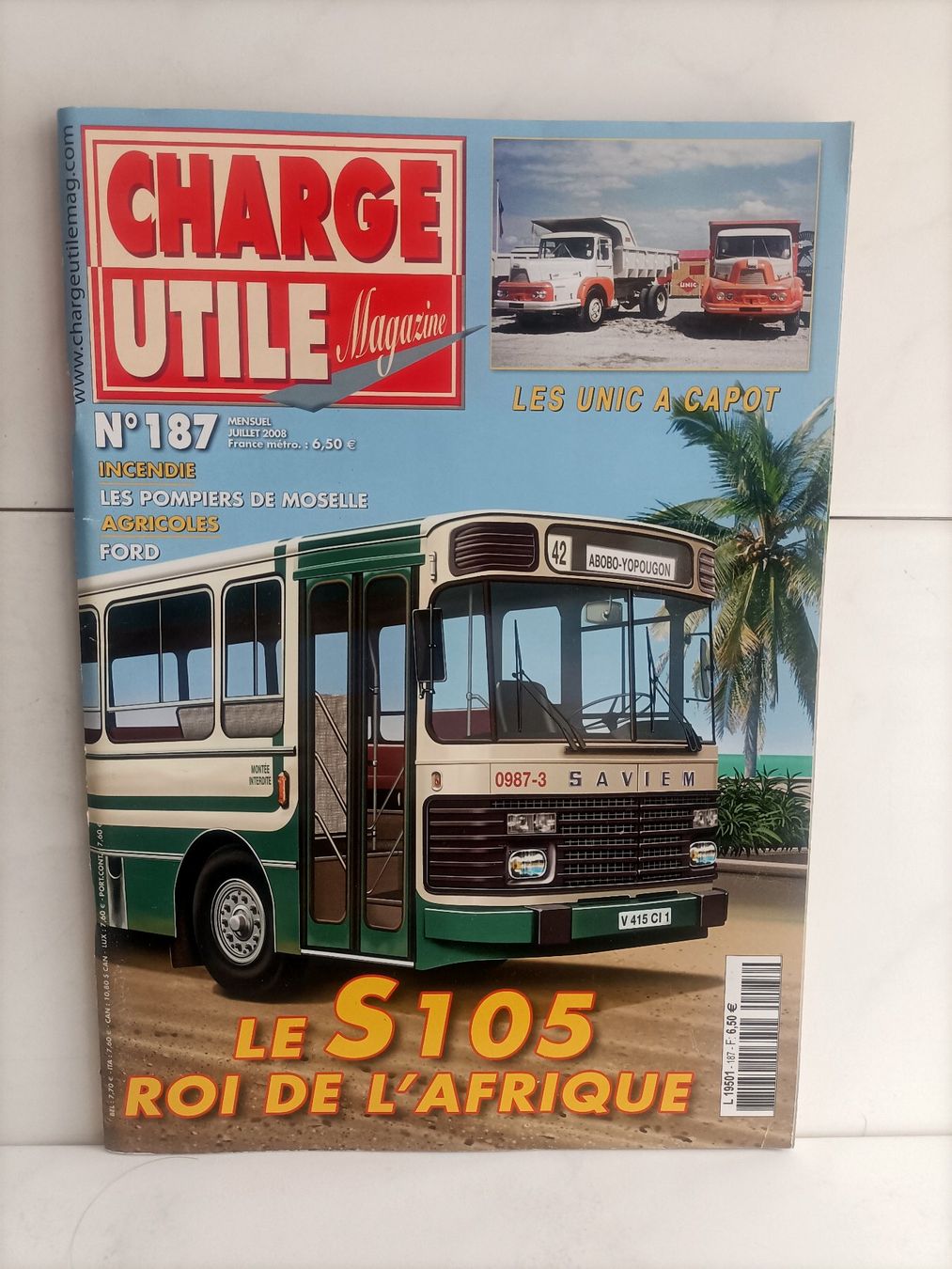 Zeitschriften & Magazine: Charge utile 187 Unic Ford Saviem – Gebraucht aus crans montana von AB3963